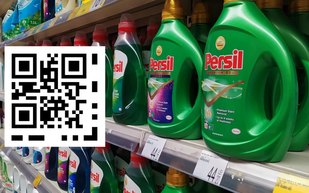 Persil develops AQR code for the blind & partially sighted